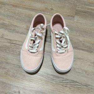Women's Van's Light Pink Size 7.5 Sneakers